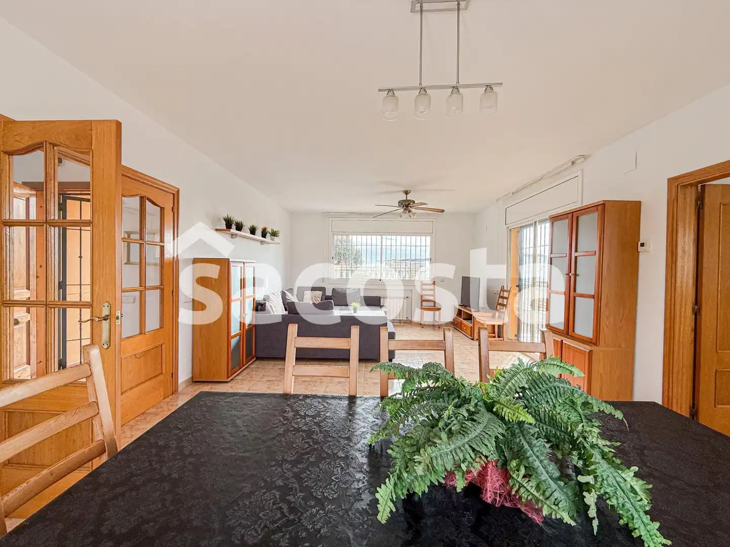 Sala de estar de Casa o chalet en venta en Lloret de Mar con Aire acondicionado, Calefacción y Jardín privado
