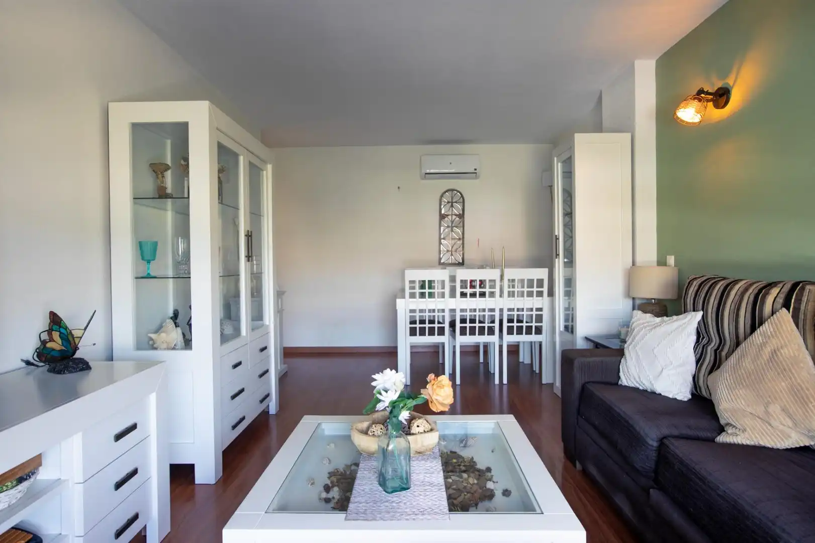 Sala d'estar de Apartament en venda en Cártama amb Aire condicionat, Parquet i Traster