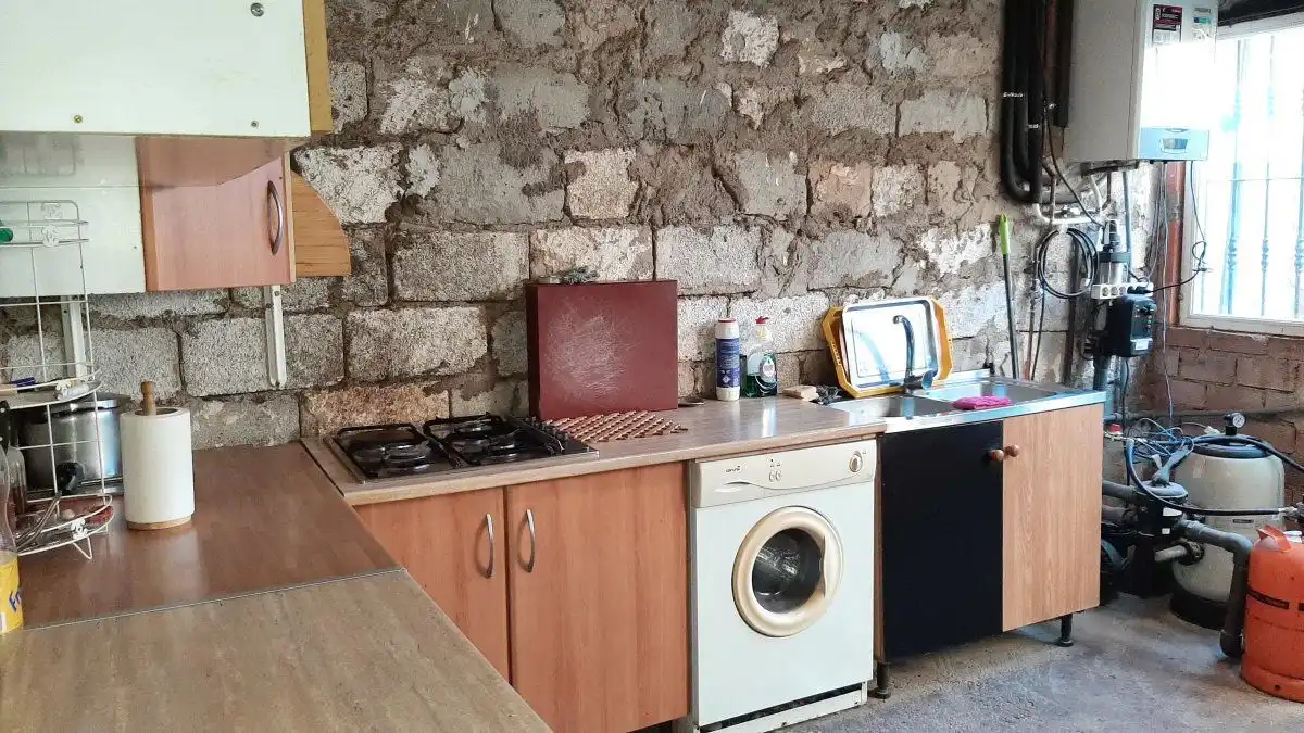 Cocina de Casa o chalet en venta en Valdepeñas con Calefacción, Terraza y Piscina