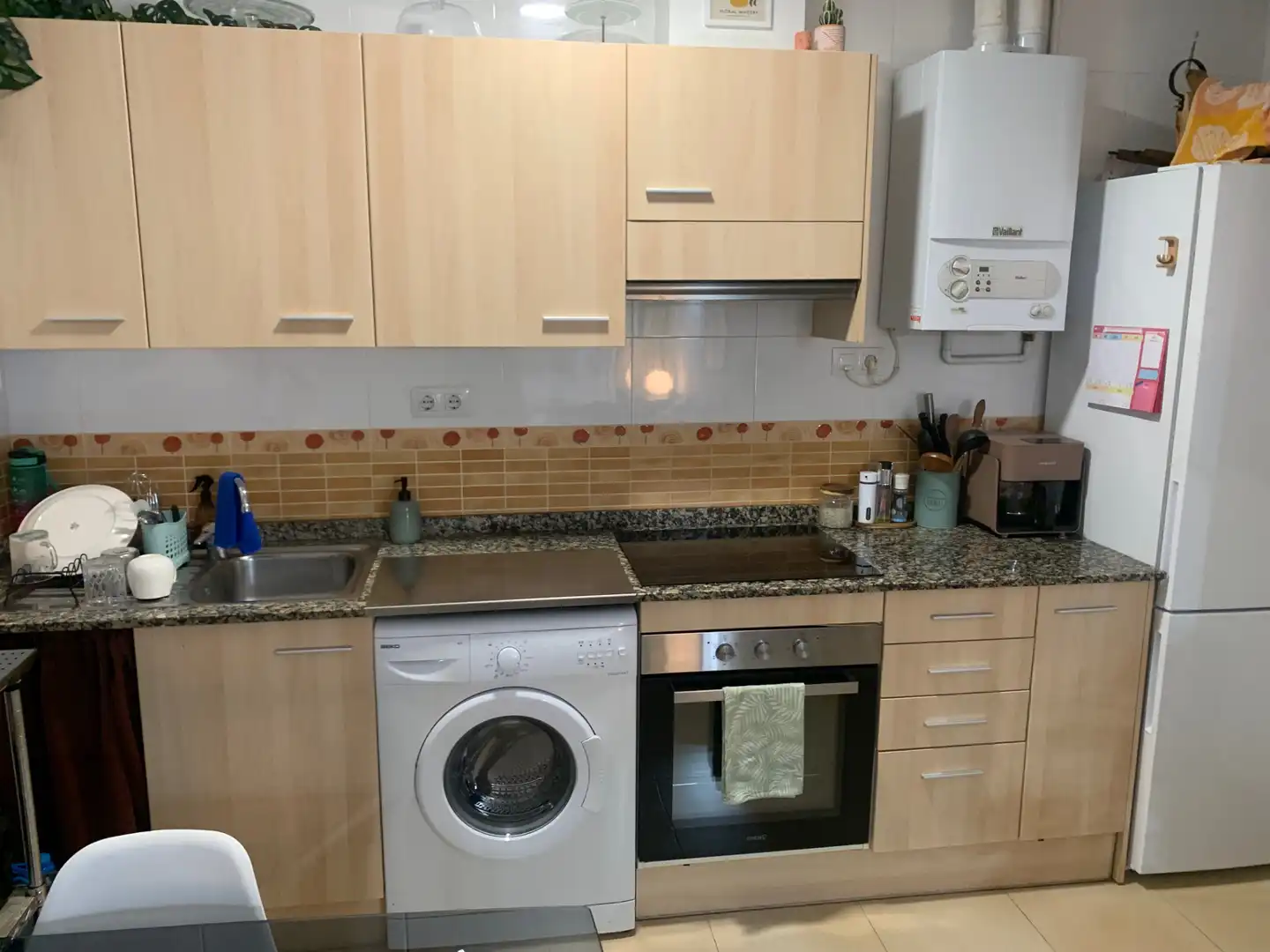 Cocina de Apartamento en venta en Roda de Berà con Aire acondicionado, Calefacción y Terraza