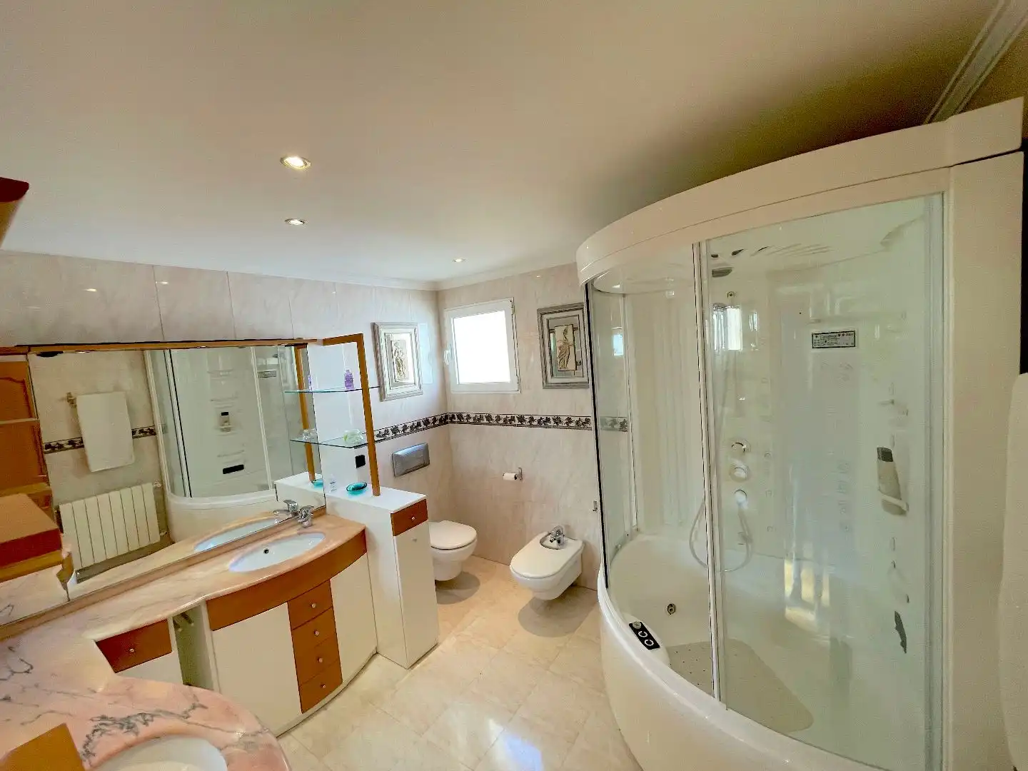 Bathroom of Houses for rent in Platja de la Pobla de Farnals
