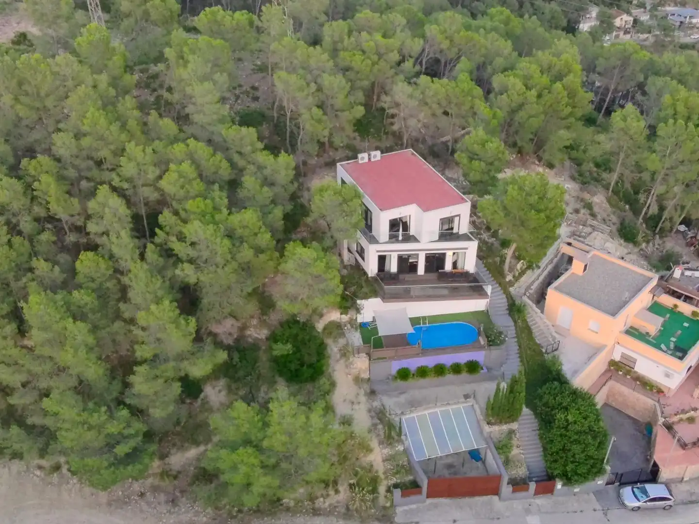 Vista exterior de Casa o chalet en venta en Olivella con Aire acondicionado, Calefacción y Jardín privado