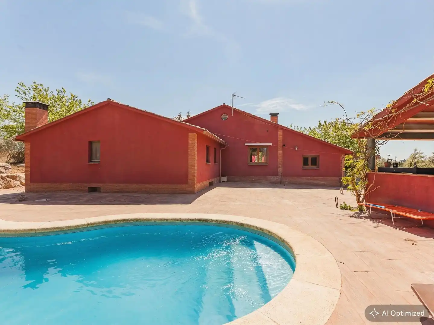 Vista exterior de Finca rústica en venda en Sentmenat amb Calefacció, Jardí privat i Parquet