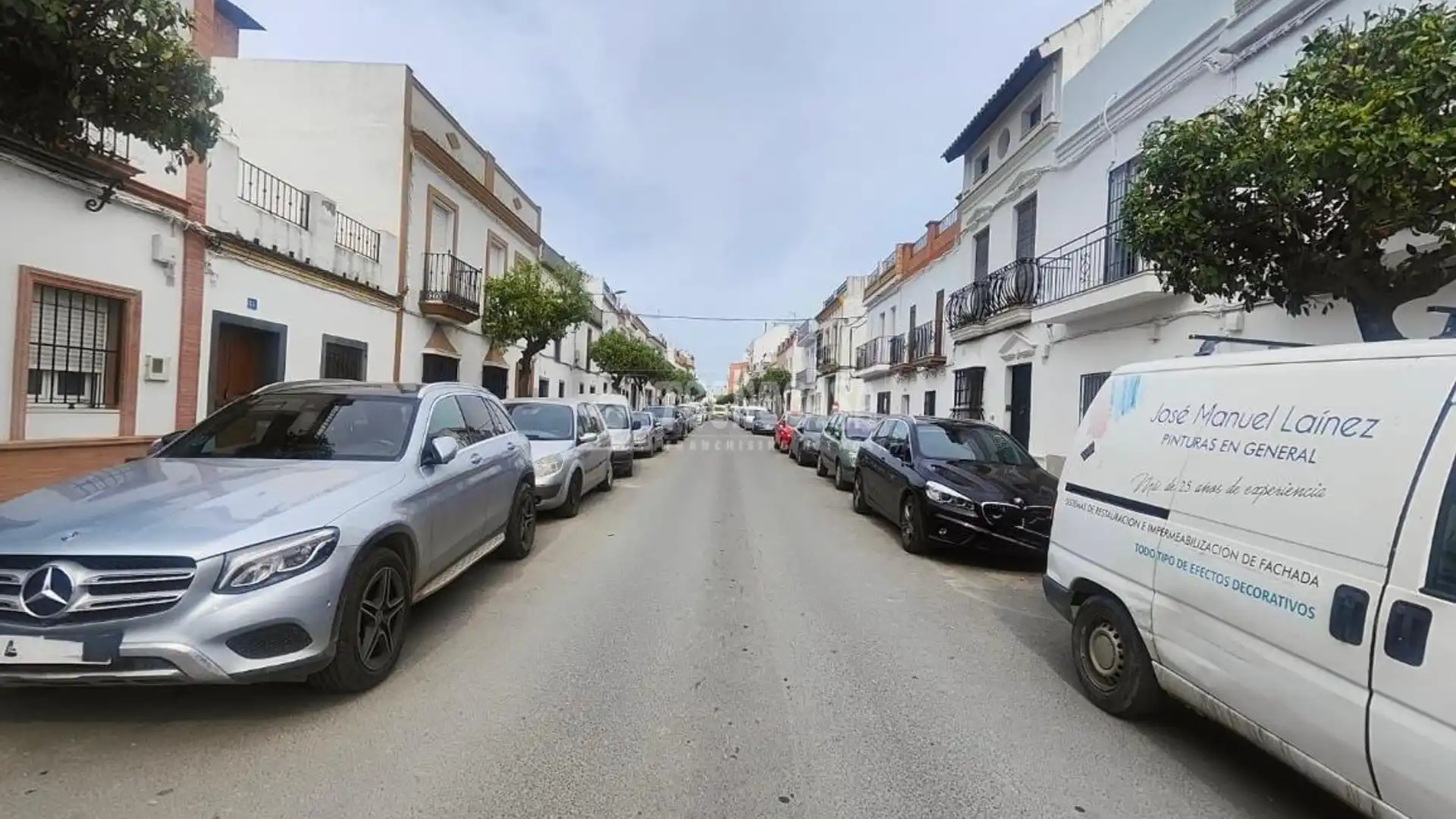 Vista exterior de Casa adosada en venda en Los Palacios y Villafranca