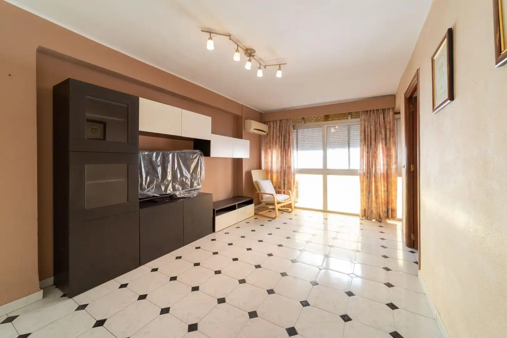 Living room of Flat for sale in Málaga  with Furnished