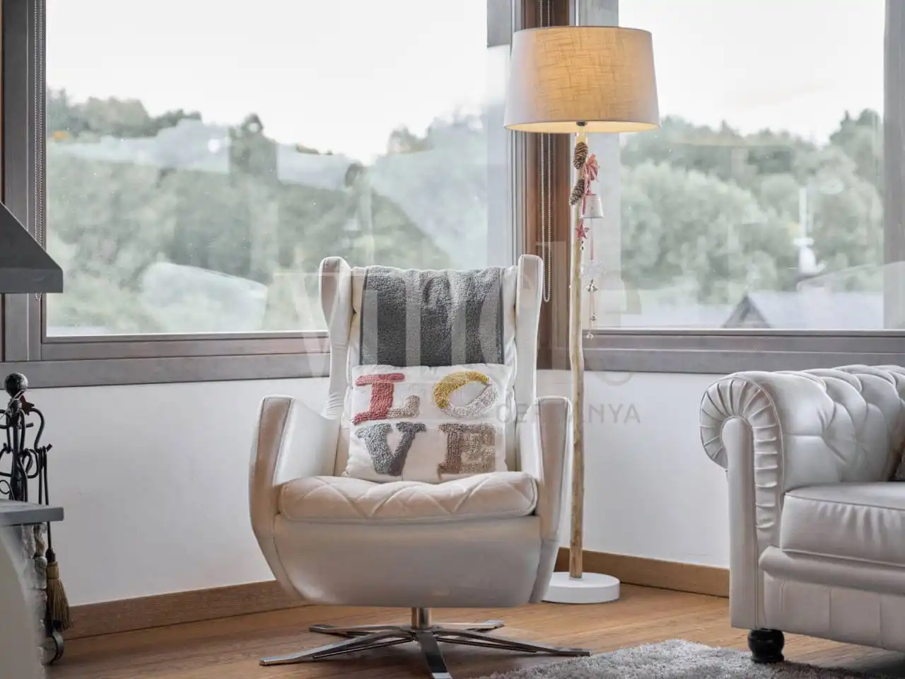 Sala de estar de Casa o chalet en venta en Bolvir con Calefacción, Jardín privado y Parquet