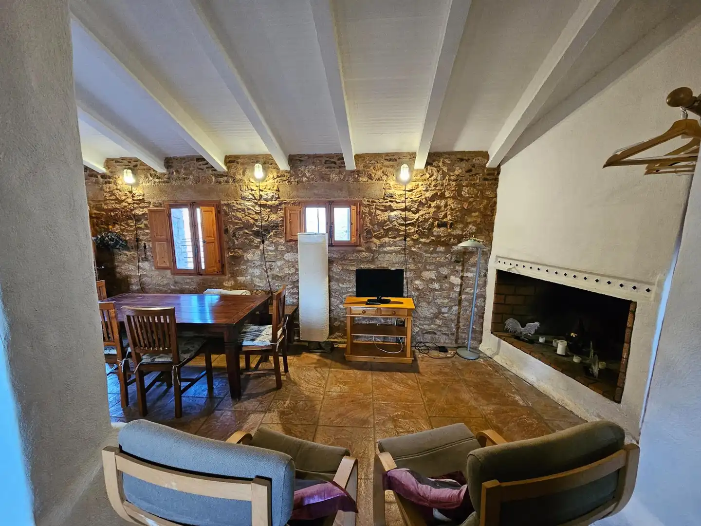 Sala de estar de Finca rústica en venta en Chulilla