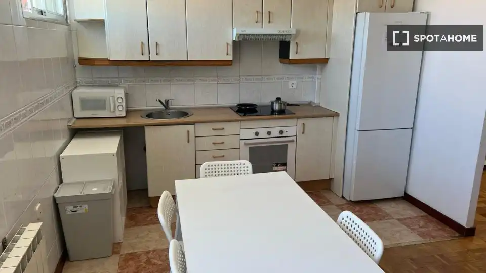 Cocina de Piso de alquiler en Madrid con Aire acondicionado, Calefacción y Amueblado