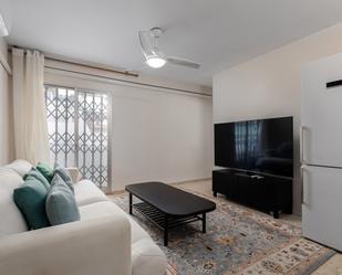 Living room of Flat for sale in Marbella  with Air Conditioner, Furnished and Balcony