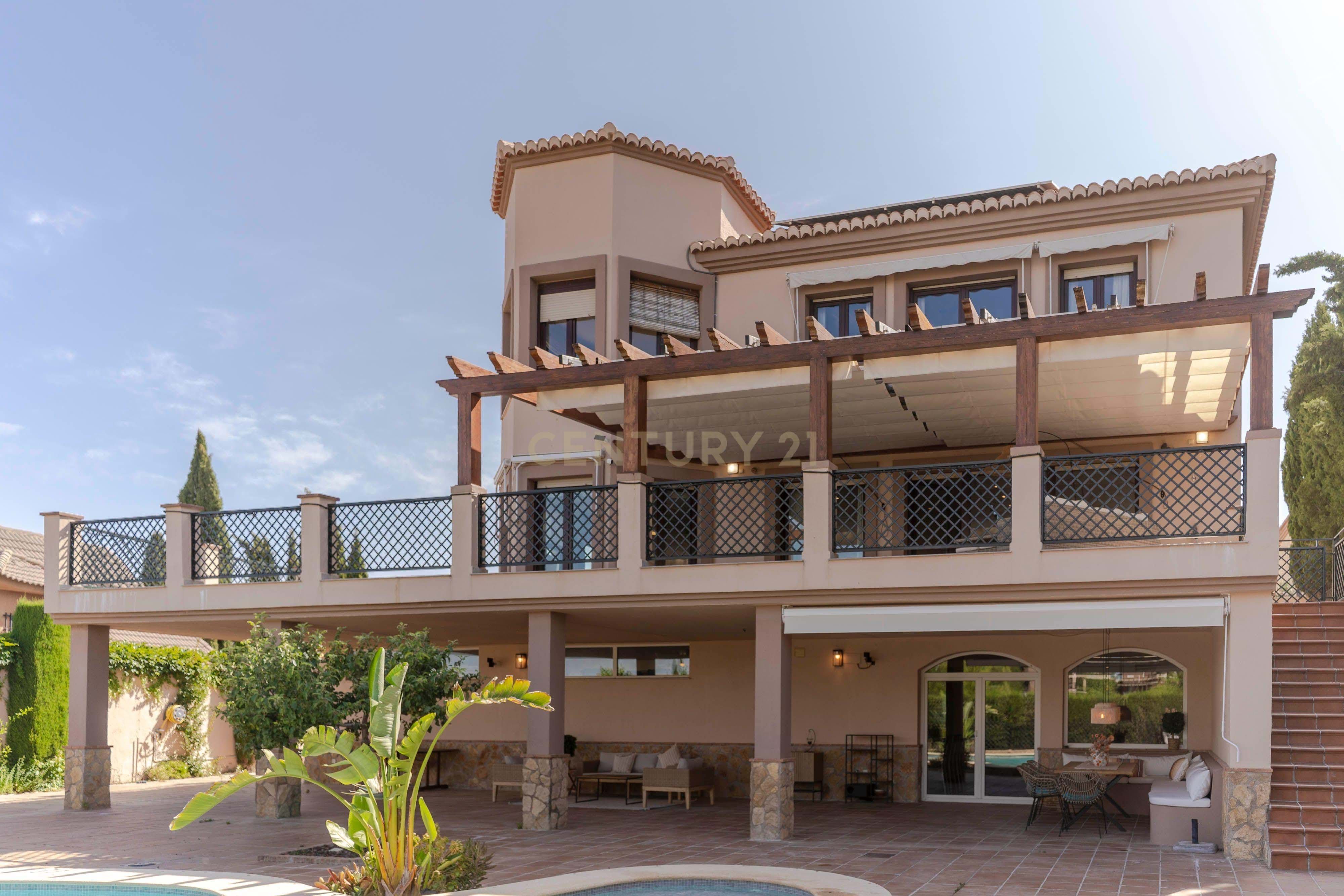 Exterior view of House or chalet for sale in Monachil  with Air Conditioner, Terrace and Swimming Pool