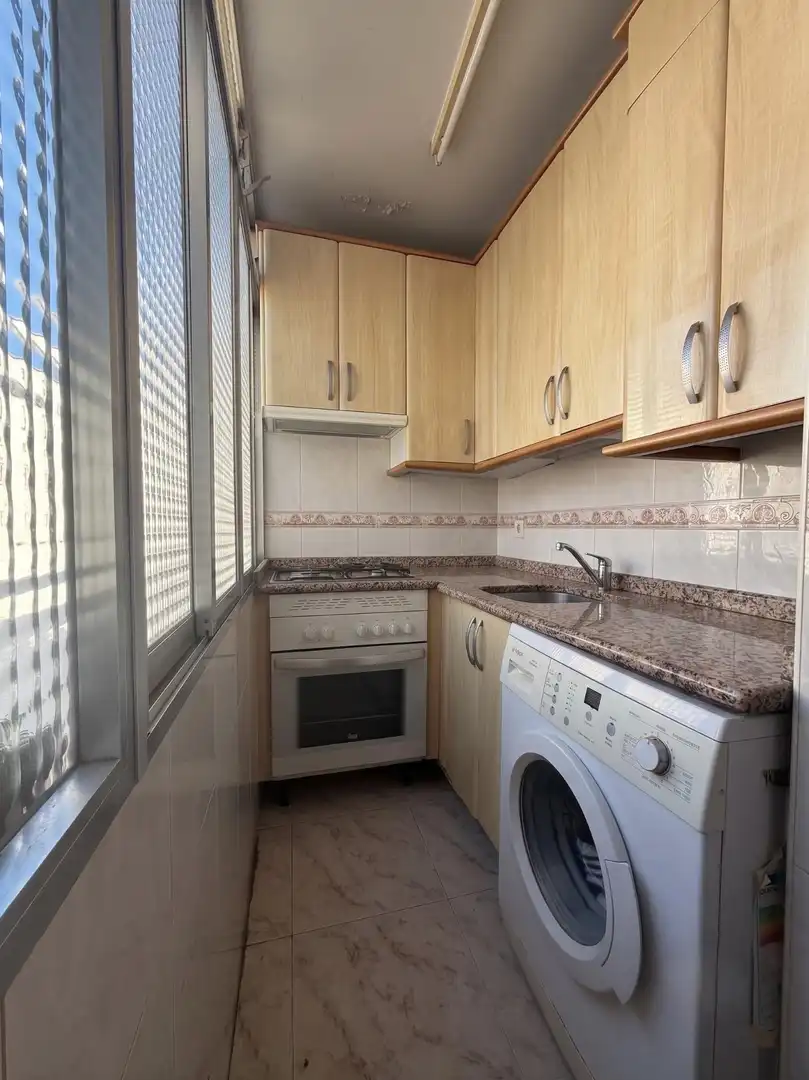 Kitchen of Flat for sale in Madrid  with Air Conditioner, Heating and Terrace