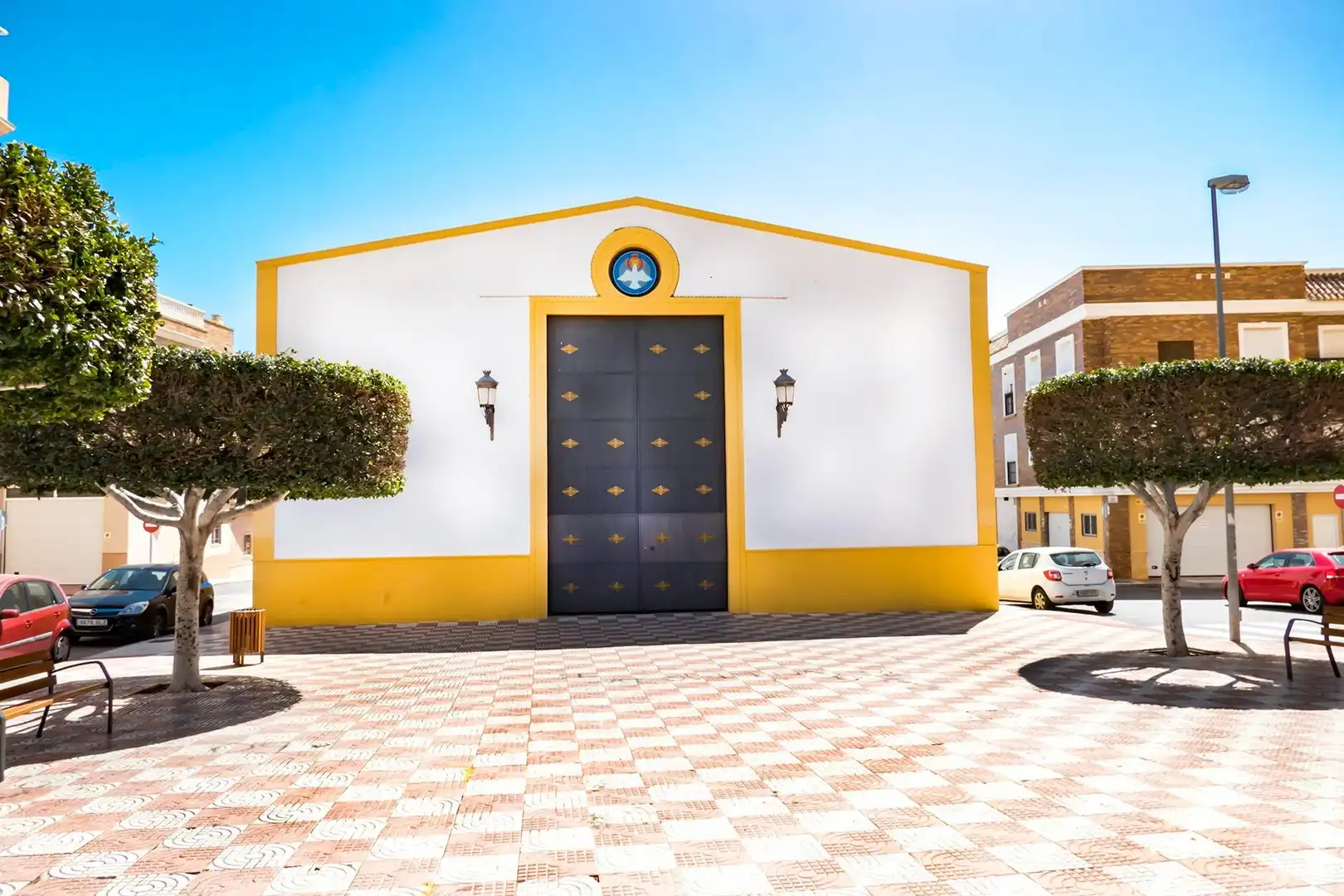 Vista exterior de Piso en venta en Roquetas de Mar con Aire acondicionado y Terraza