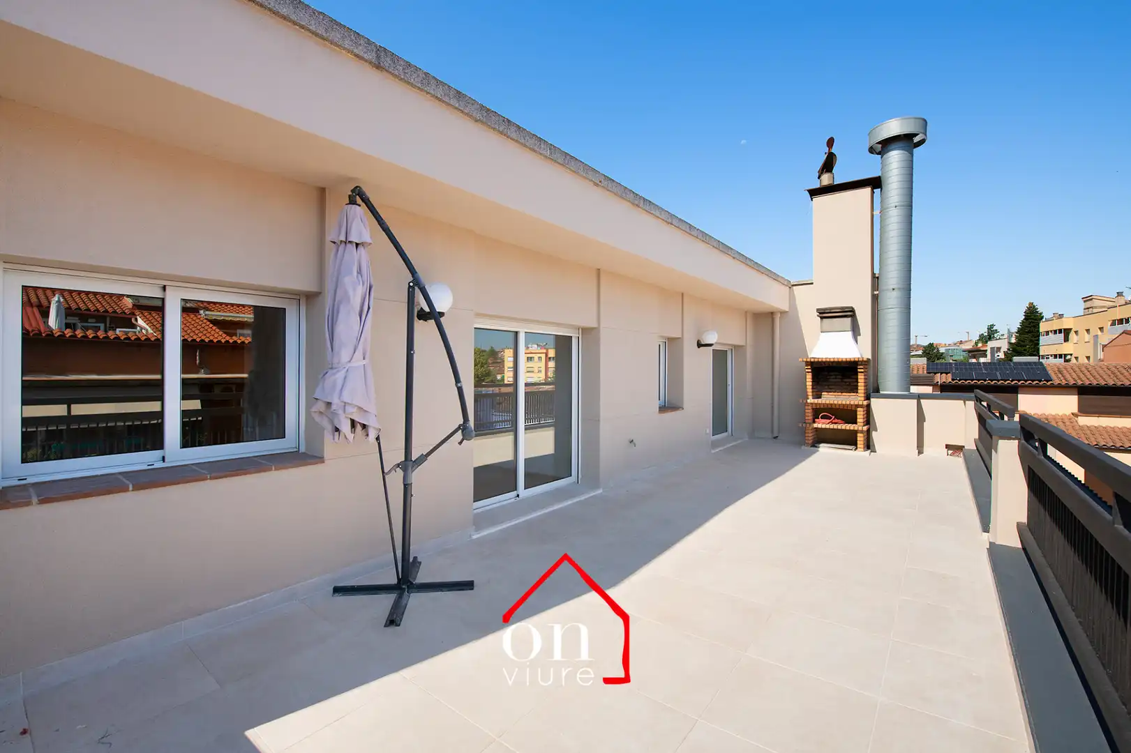 Terrassa de Àtic de lloguer en Sant Cugat del Vallès amb Aire condicionat, Calefacció i Terrassa