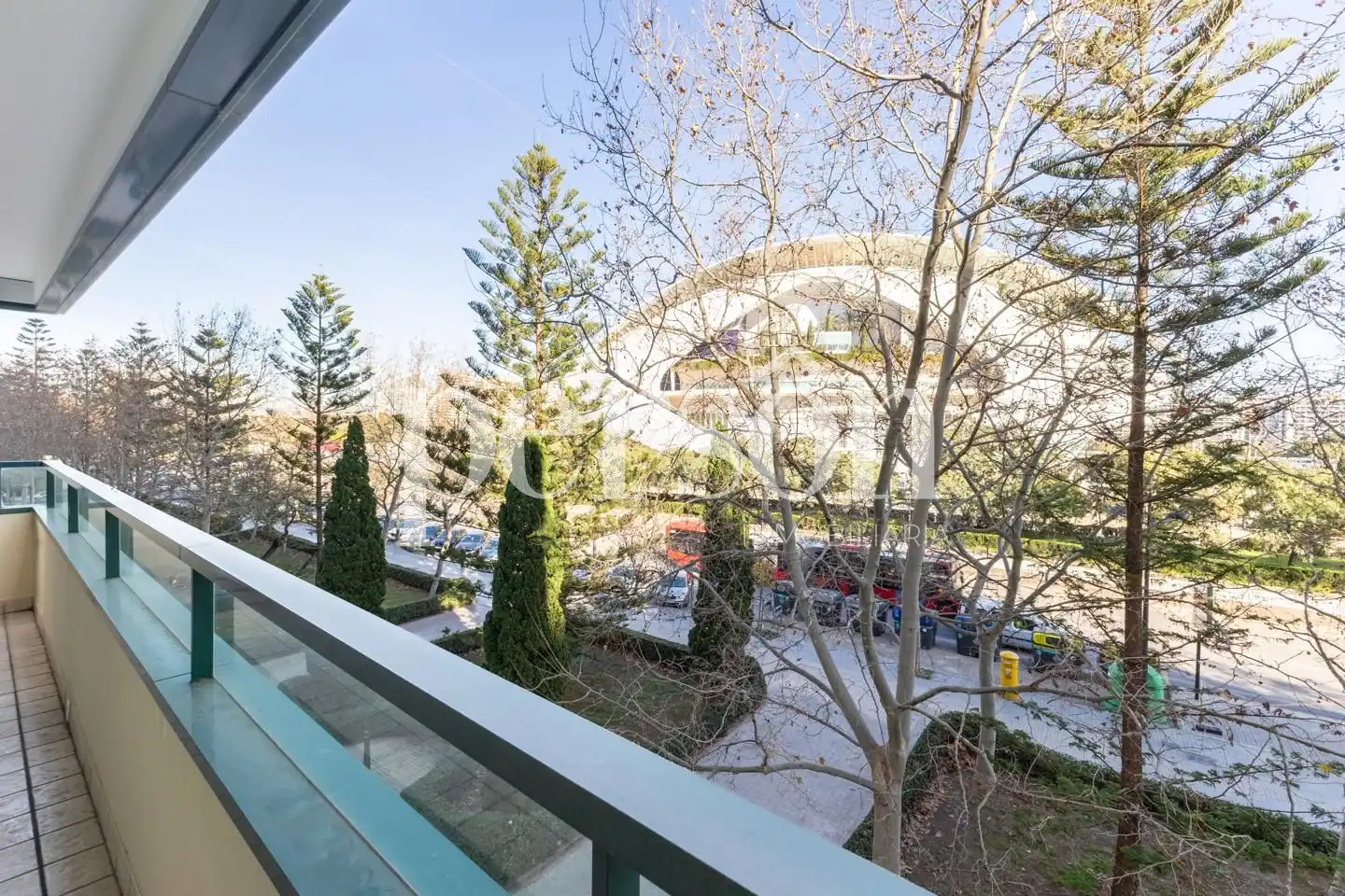 Exterior view of Flat for rent in Valencia  with Air Conditioner, Terrace and Furnished