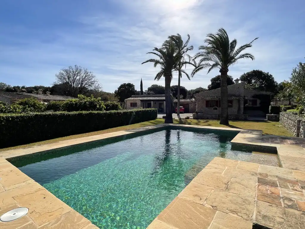 Piscina de Finca rústica en venta en Pollença con Aire acondicionado, Calefacción y Piscina