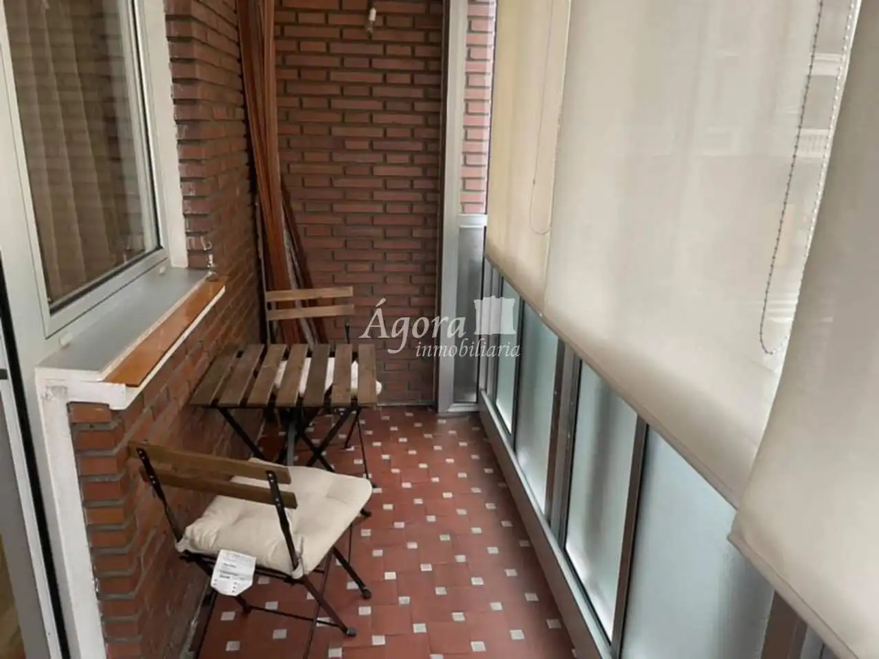Terraza de Piso de alquiler en Valladolid con Calefacción, Parquet y Terraza