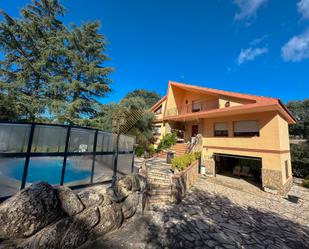Exterior view of House or chalet for sale in Caldes de Malavella  with Heating, Private garden and Terrace