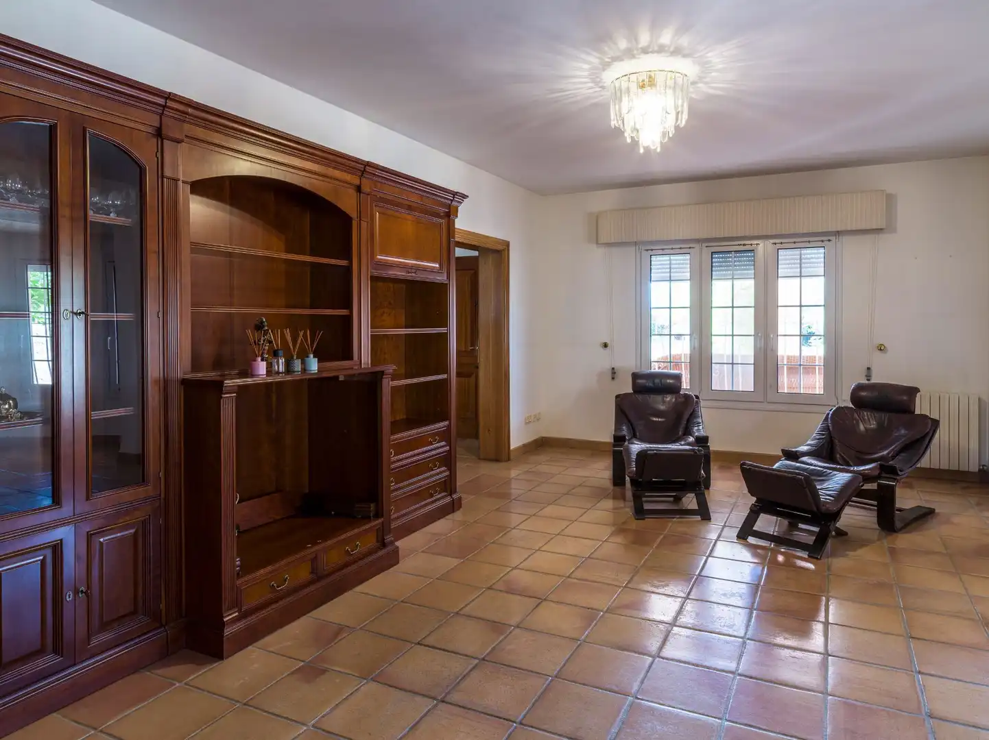 Sala d'estar de Casa o xalet en venda en Ontinyent amb Aire condicionat, Calefacció i Jardí privat