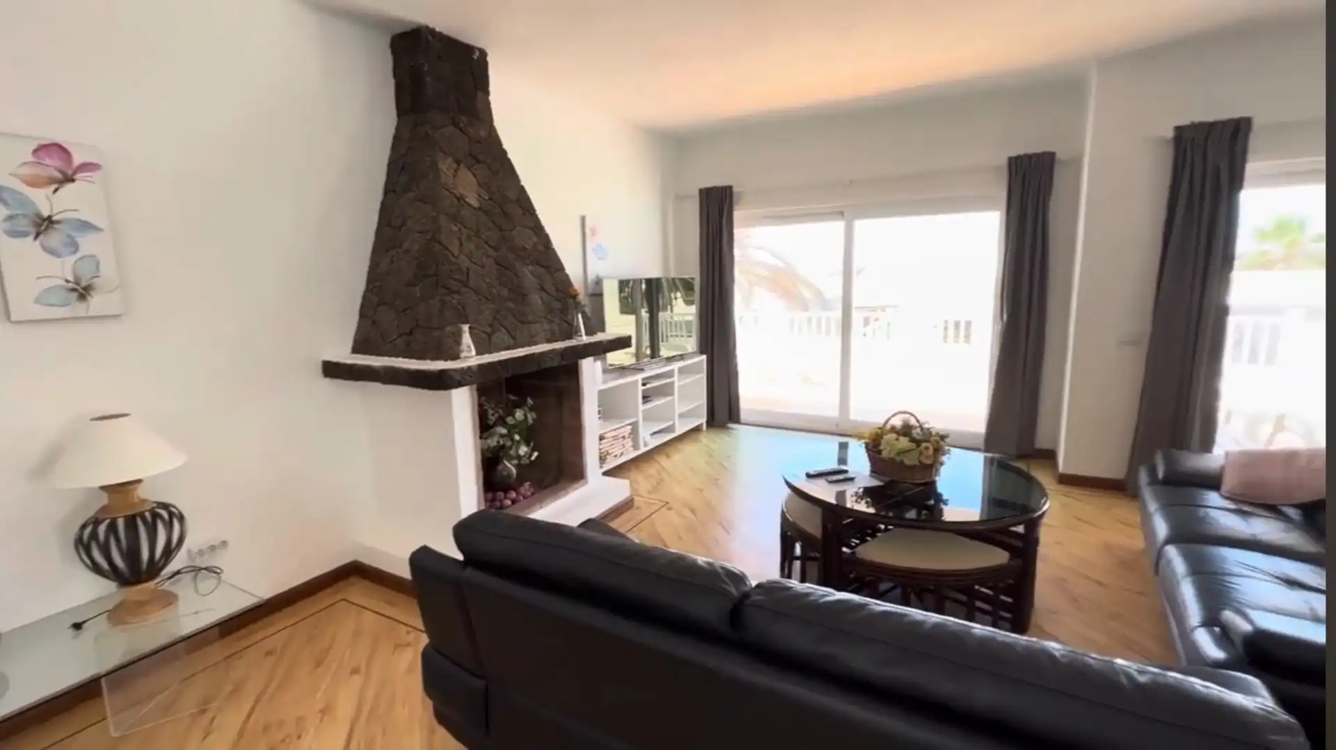 Sala de estar de Casa o chalet en venta en Yaiza con Amueblado