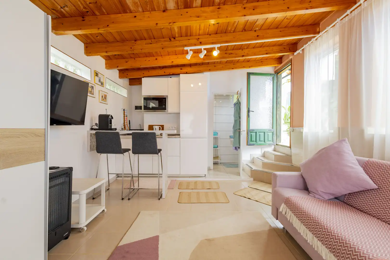 Sala de estar de Casa o chalet en venta en La Orotava con Jardín privado, Terraza y Trastero