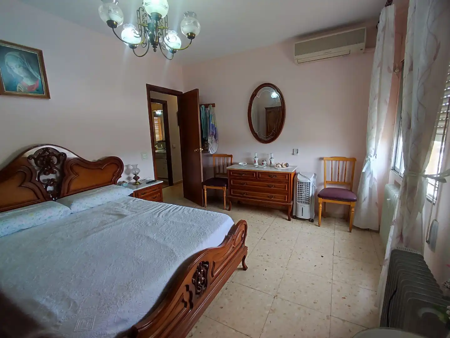 Bedroom of Flat for sale in Manzanares  with Air Conditioner, Heating and Terrace
