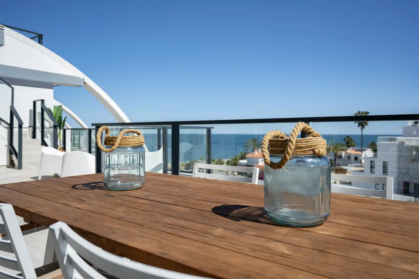 Terraza de Apartamento en venta en Dénia