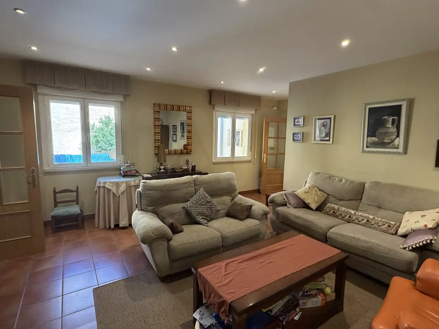Sala de estar de Casa o chalet en venta en Cabreros del Río con Calefacción