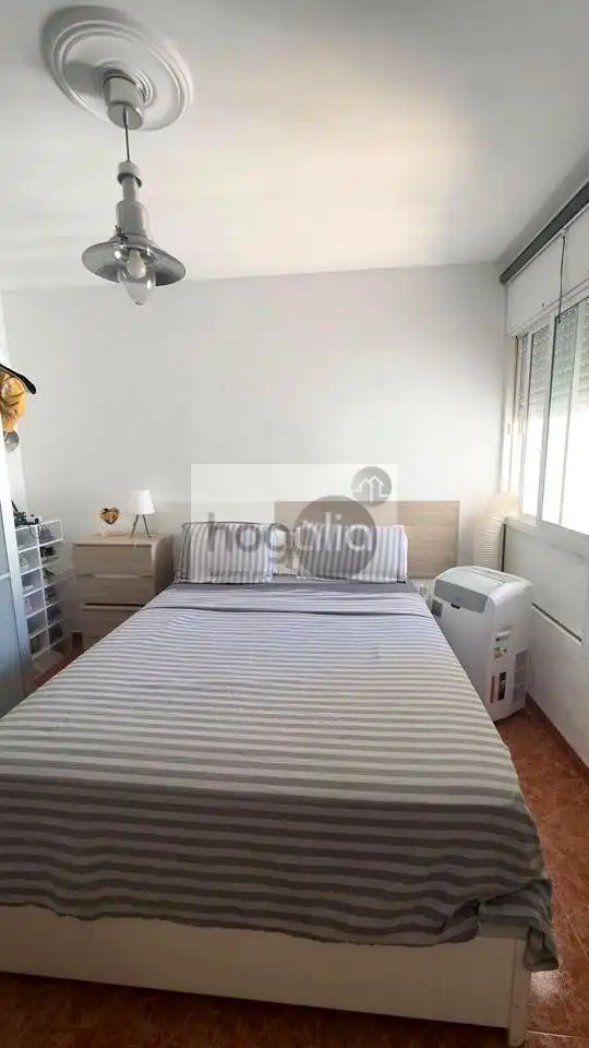 Schlafzimmer von Wohnung zur Miete in Sevilla mit Klimaanlage und Möbliert