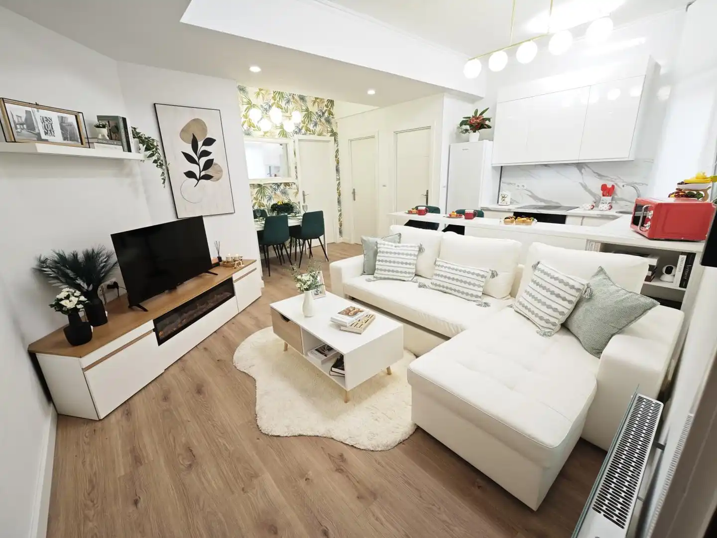 Sala de estar de Piso en venta en Bilbao  con Calefacción, Trastero y Amueblado
