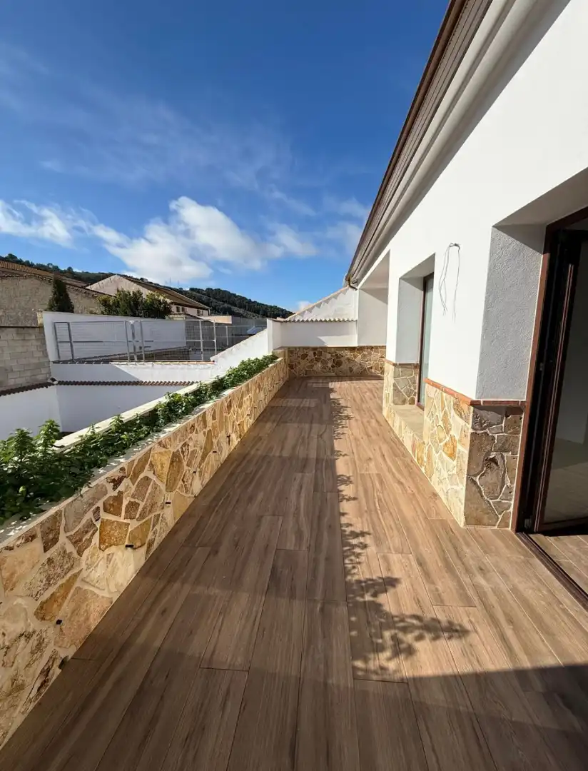 Terrasse von Haus oder Chalet zum Verkauf in Humilladero mit Klimaanlage, Heizung und Privatgarten