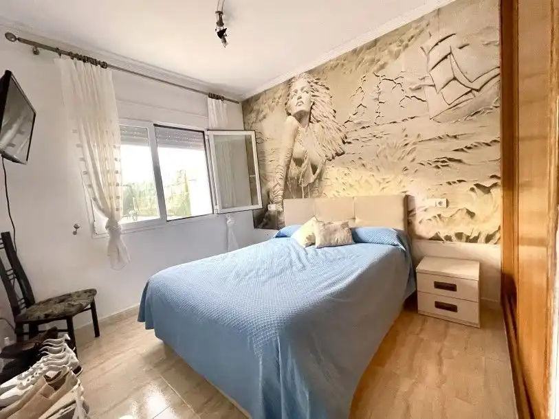 Bedroom of Houses for sale in Calpe / Calp  with Air Conditioner, Heating and Private garden