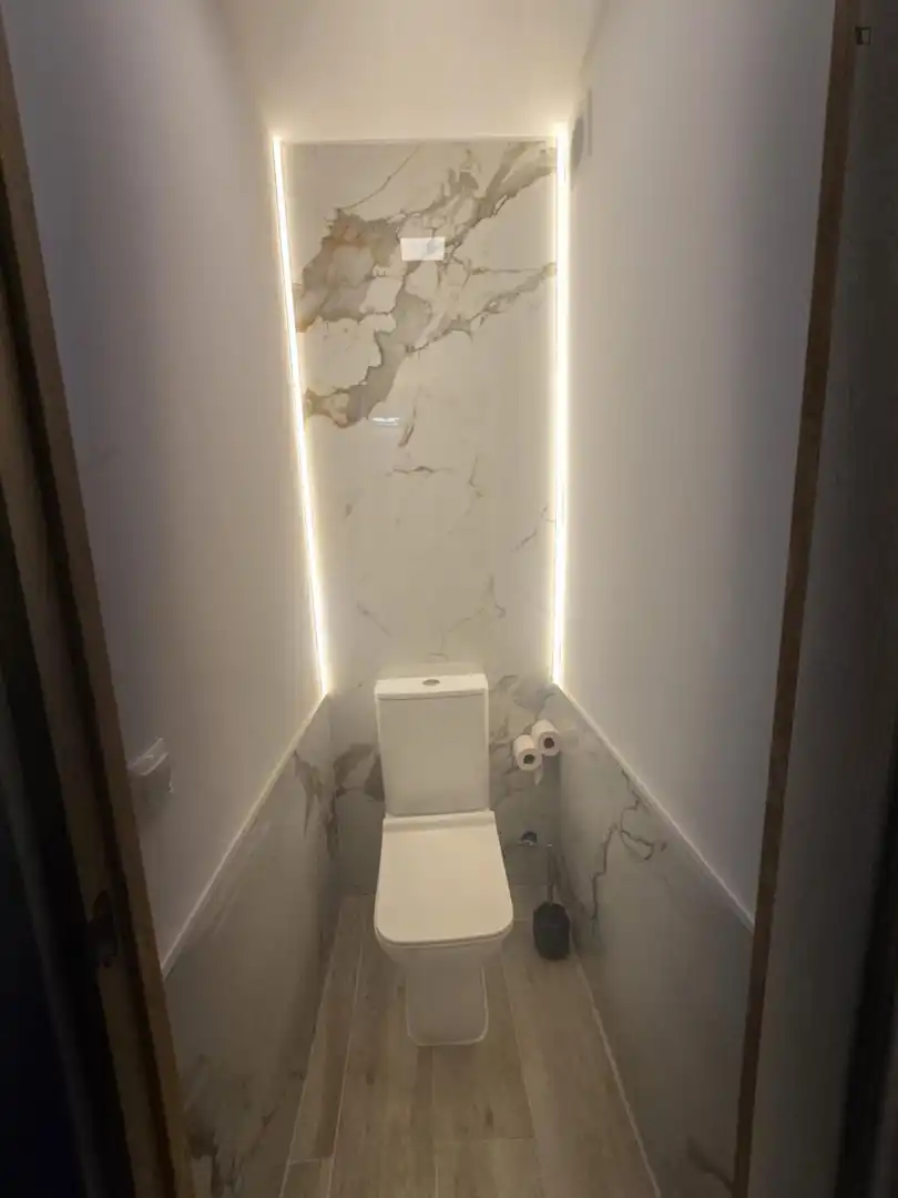 Baño de Casa o chalet de alquiler en Madrid con Aire acondicionado, Amueblado y Lavadora