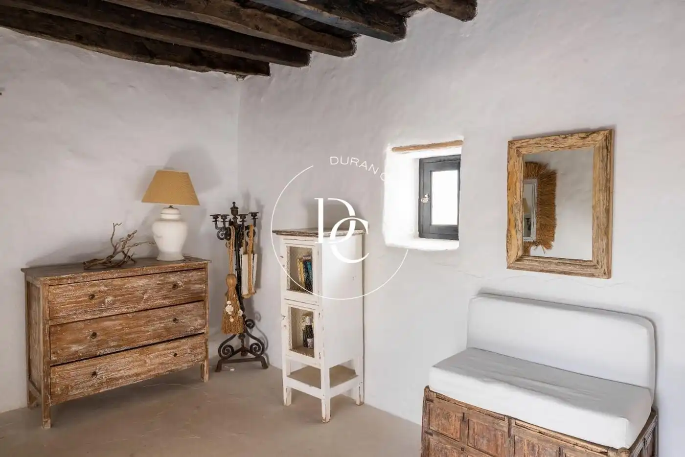 Wohnzimmer von Country house zum Verkauf in Formentera mit Privatgarten, Terrasse und Abstellraum