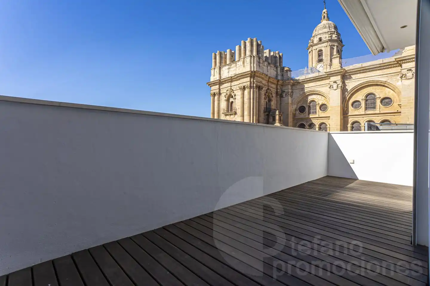 Terraza de Ático de alquiler en Málaga con Aire acondicionado, Calefacción y Parquet