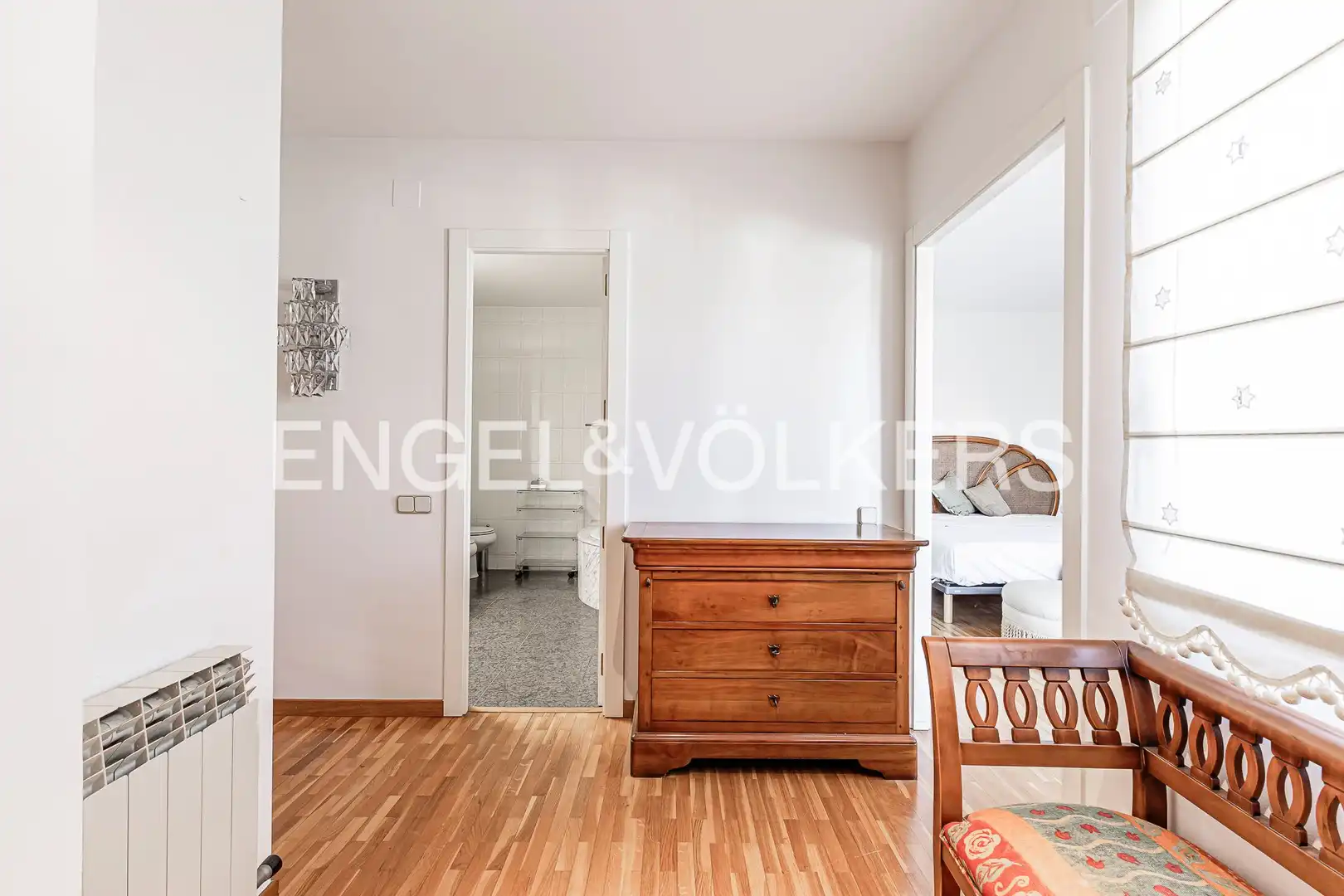 Bedroom of Detached homes for sale in Sant Cugat del Vallès  with Air Conditioner, Heating and Private garden