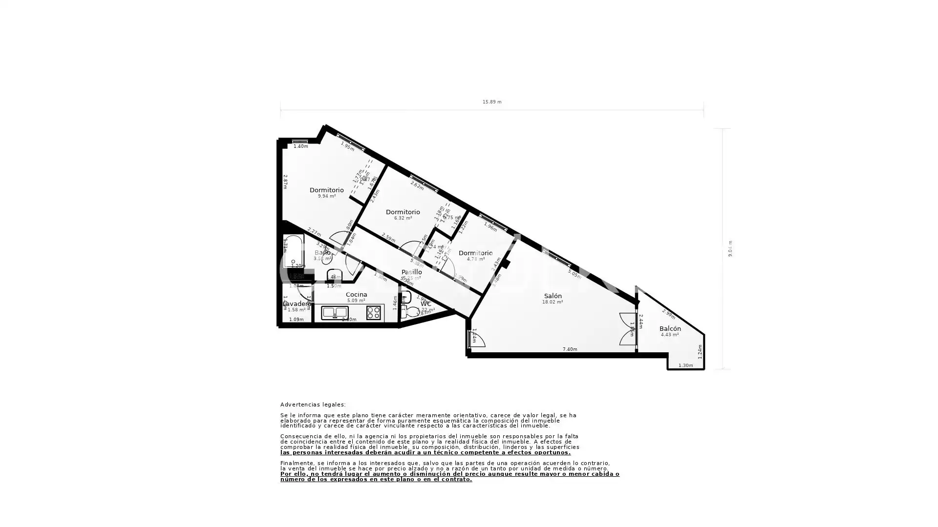 Flat for sale in Sueca  with Air Conditioner, Heating and Terrace