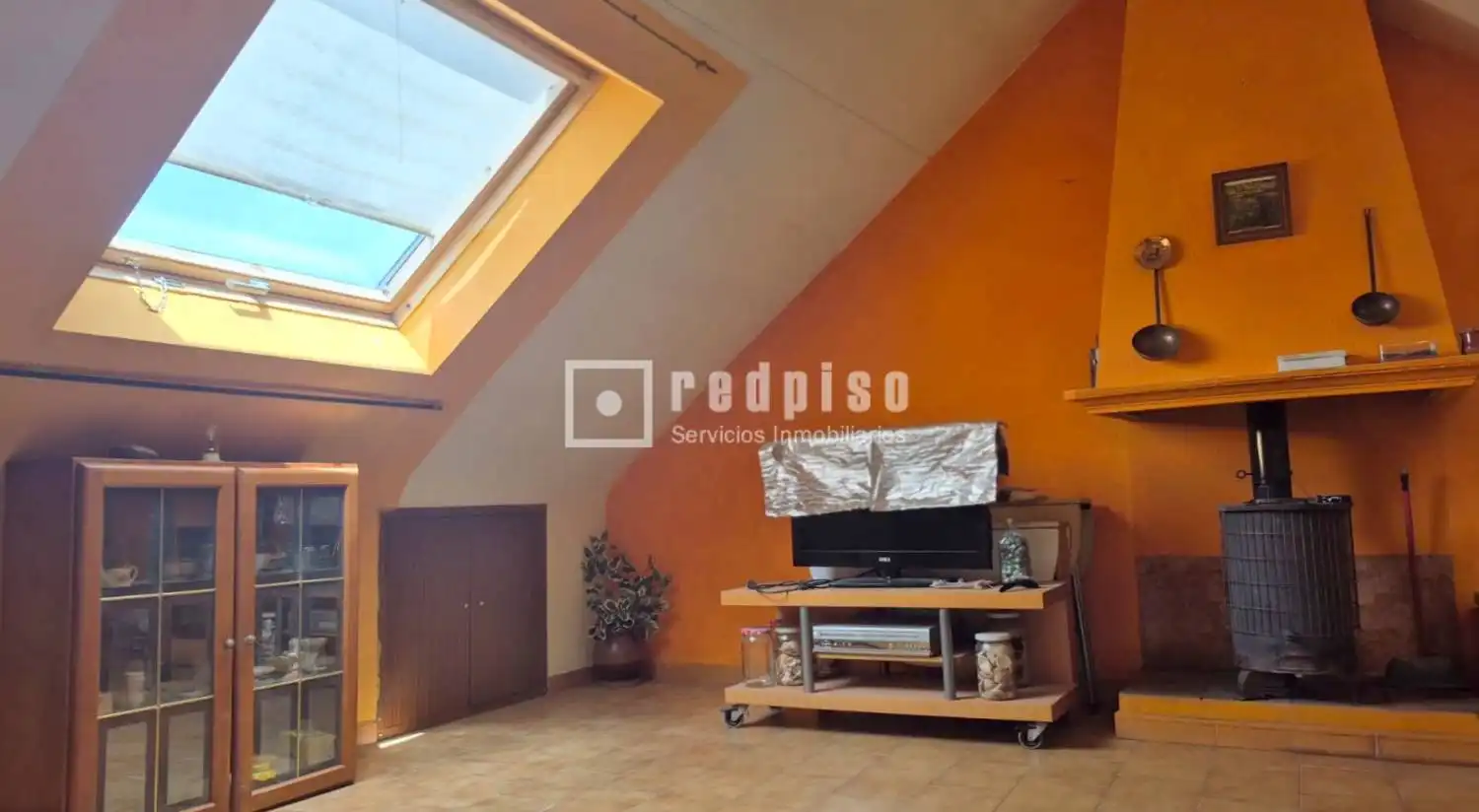 Sala d'estar de Casa o xalet en venda en Getafe amb Aire condicionat, Calefacció i Terrassa