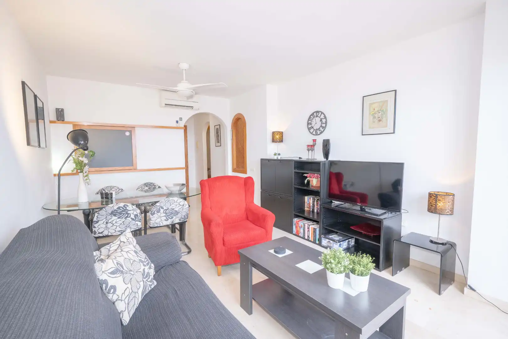 Sala de estar de Piso en venta en El Ejido con Aire acondicionado, Terraza y Trastero
