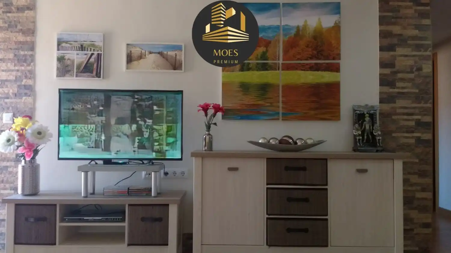 Sala de estar de Dúplex en venta en Los Villares con Aire acondicionado, Calefacción y Parquet