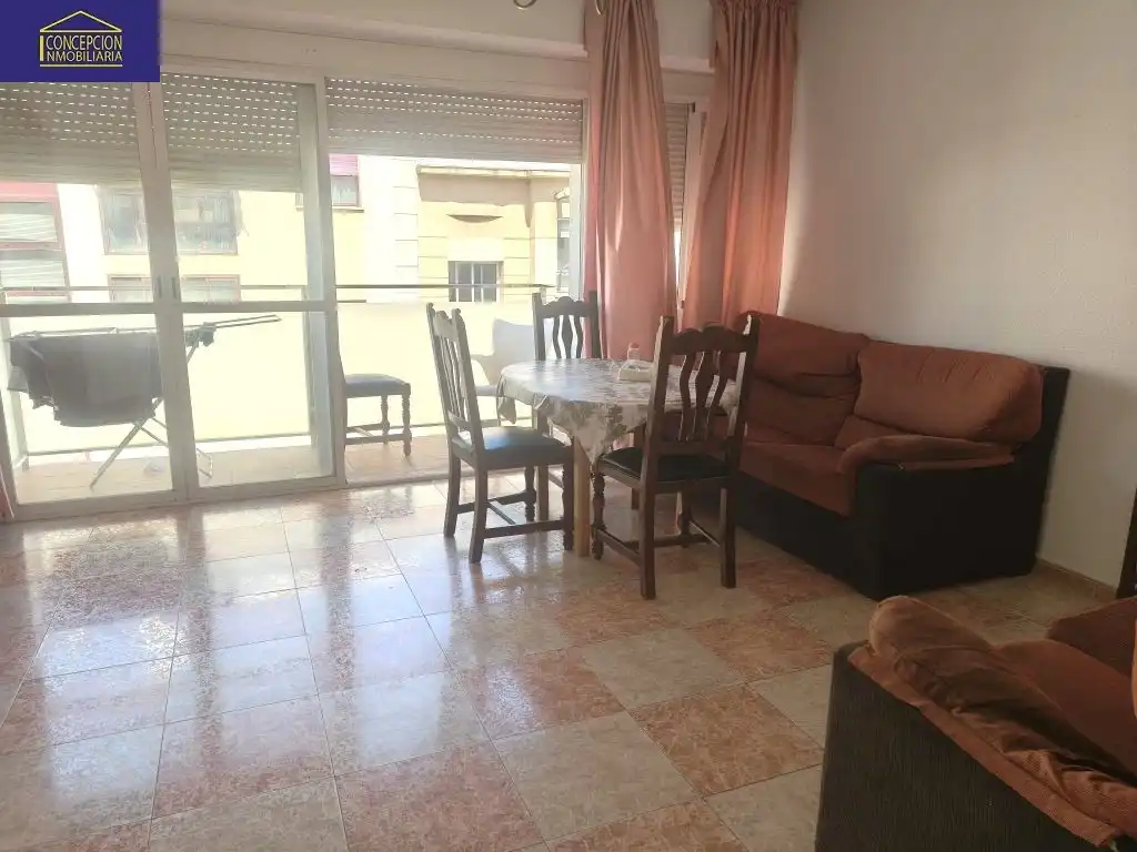 Sala de estar de Piso de alquiler en Córdoba con Aire acondicionado, Calefacción y Terraza