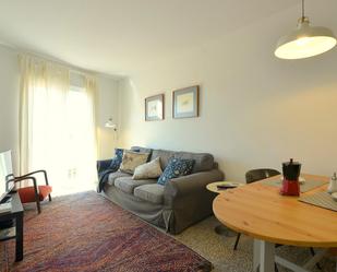 Sala d'estar de Pis de lloguer en  Madrid Capital amb Aire condicionat, Calefacció i Balcó
