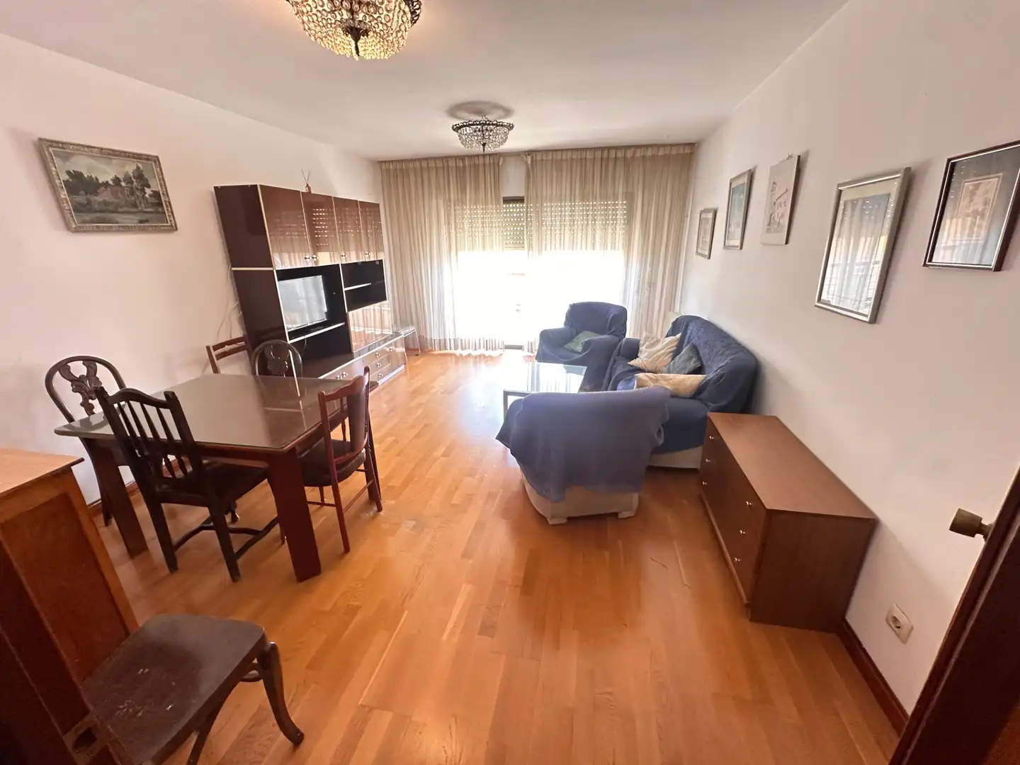 Living room of Flat for rent in Cuenca  with Heating, Terrace and Furnished