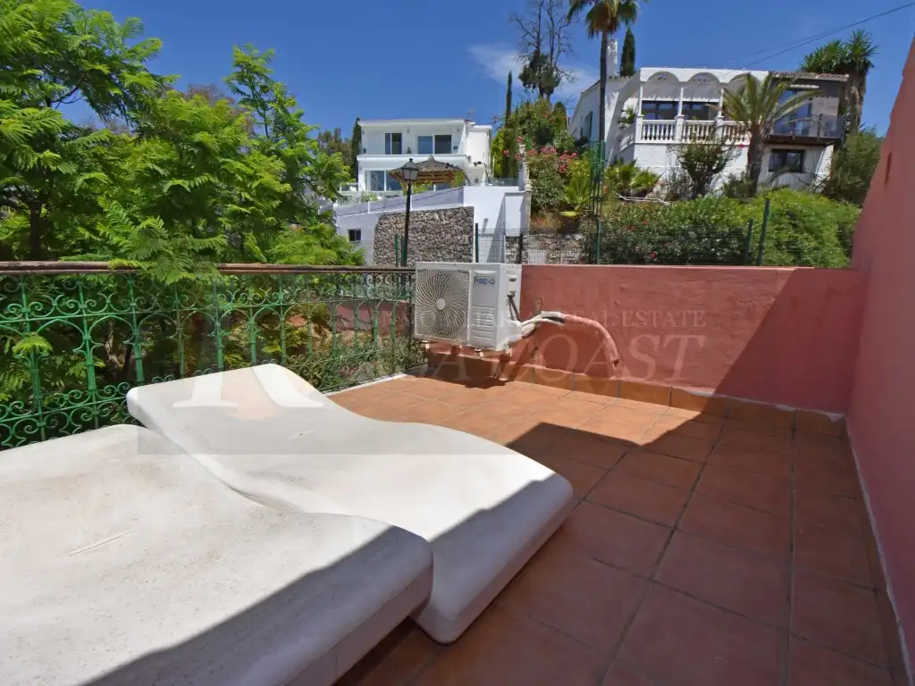 Terraza de Dúplex en venta en Fuengirola con Aire acondicionado, Jardín privado y Terraza