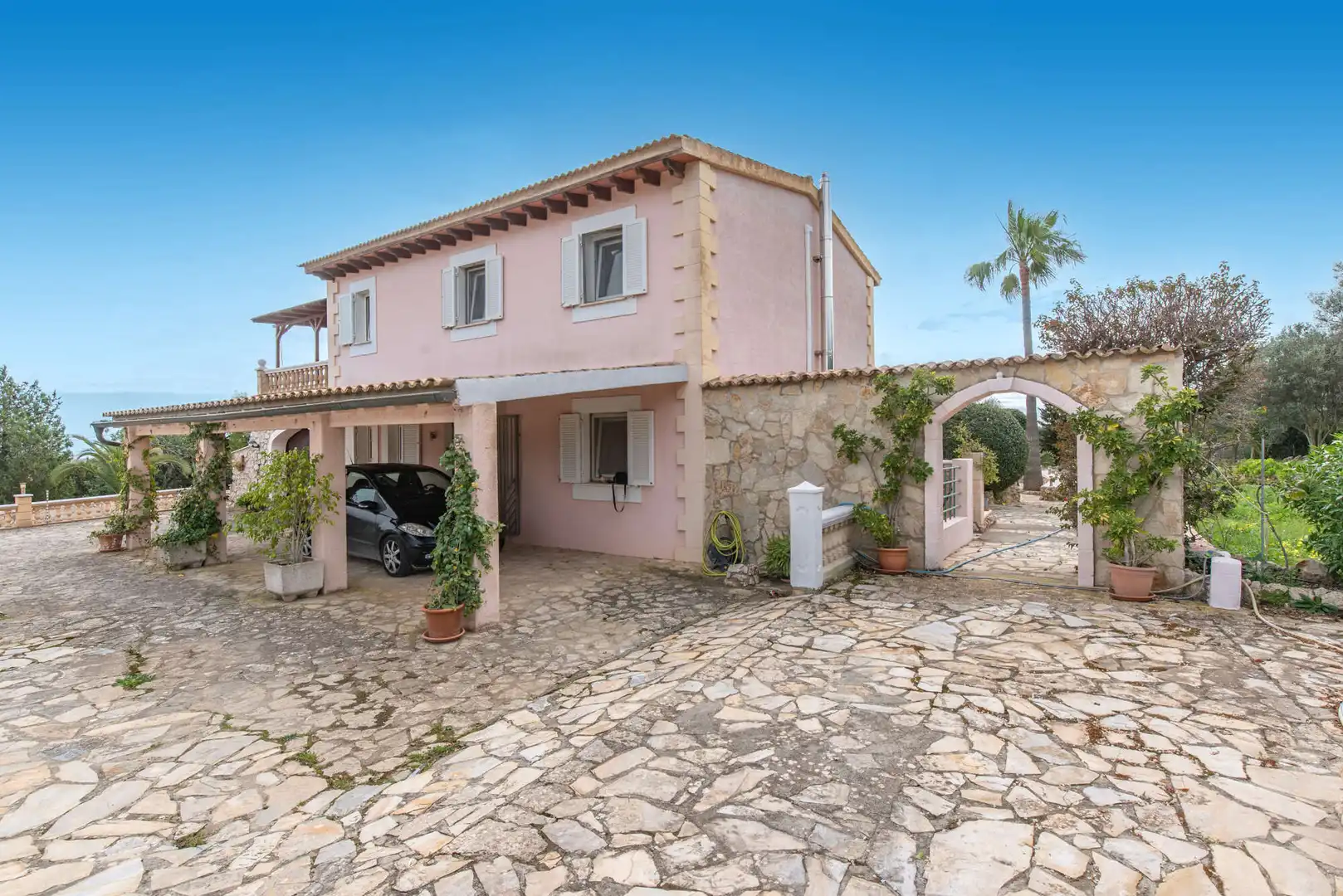Außenansicht von Country house zum Verkauf in Manacor mit Klimaanlage, Heizung und Terrasse