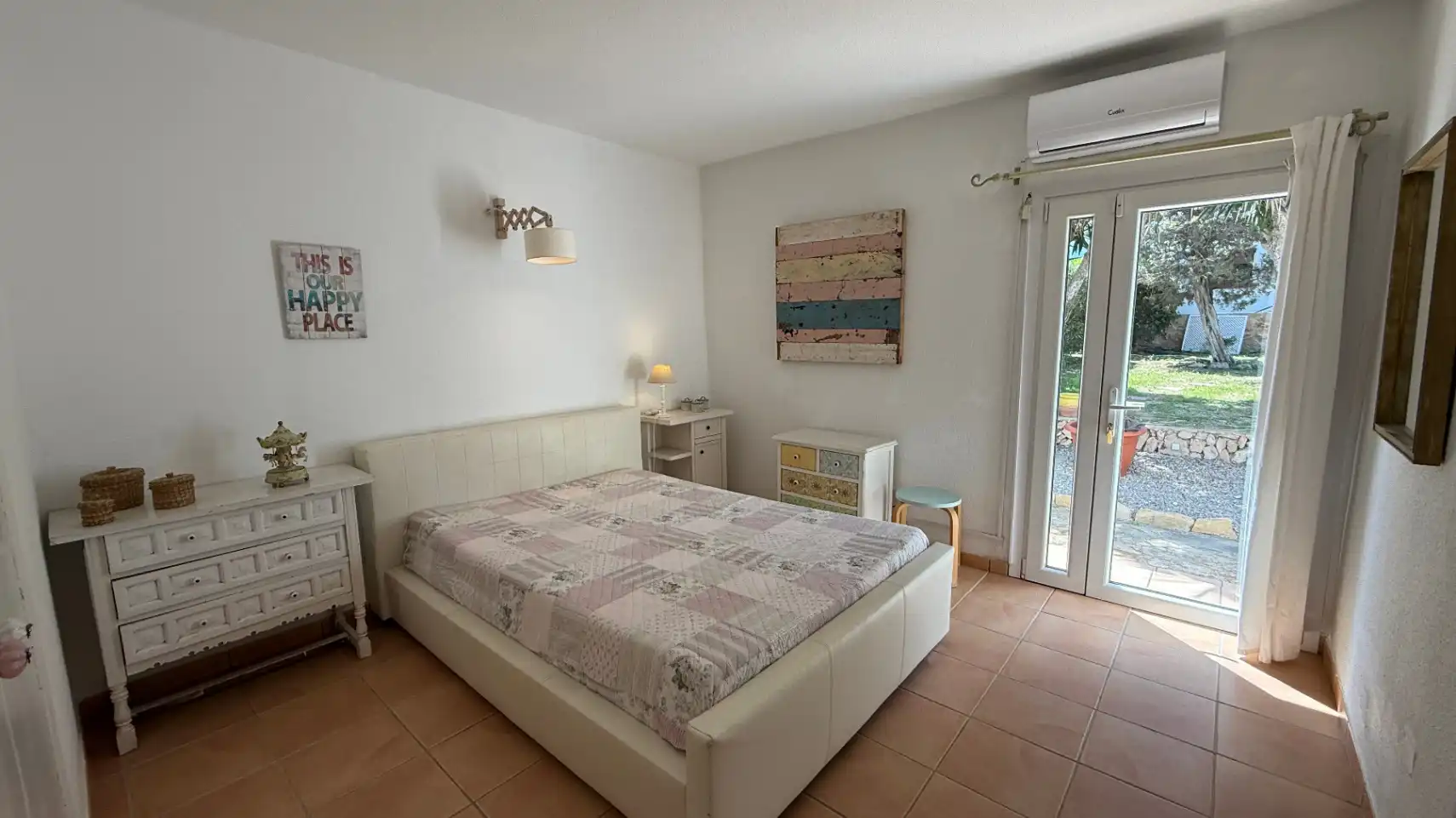 Bedroom of Houses for sale in Sant Antoni de Portmany  with Air Conditioner, Heating and Private garden