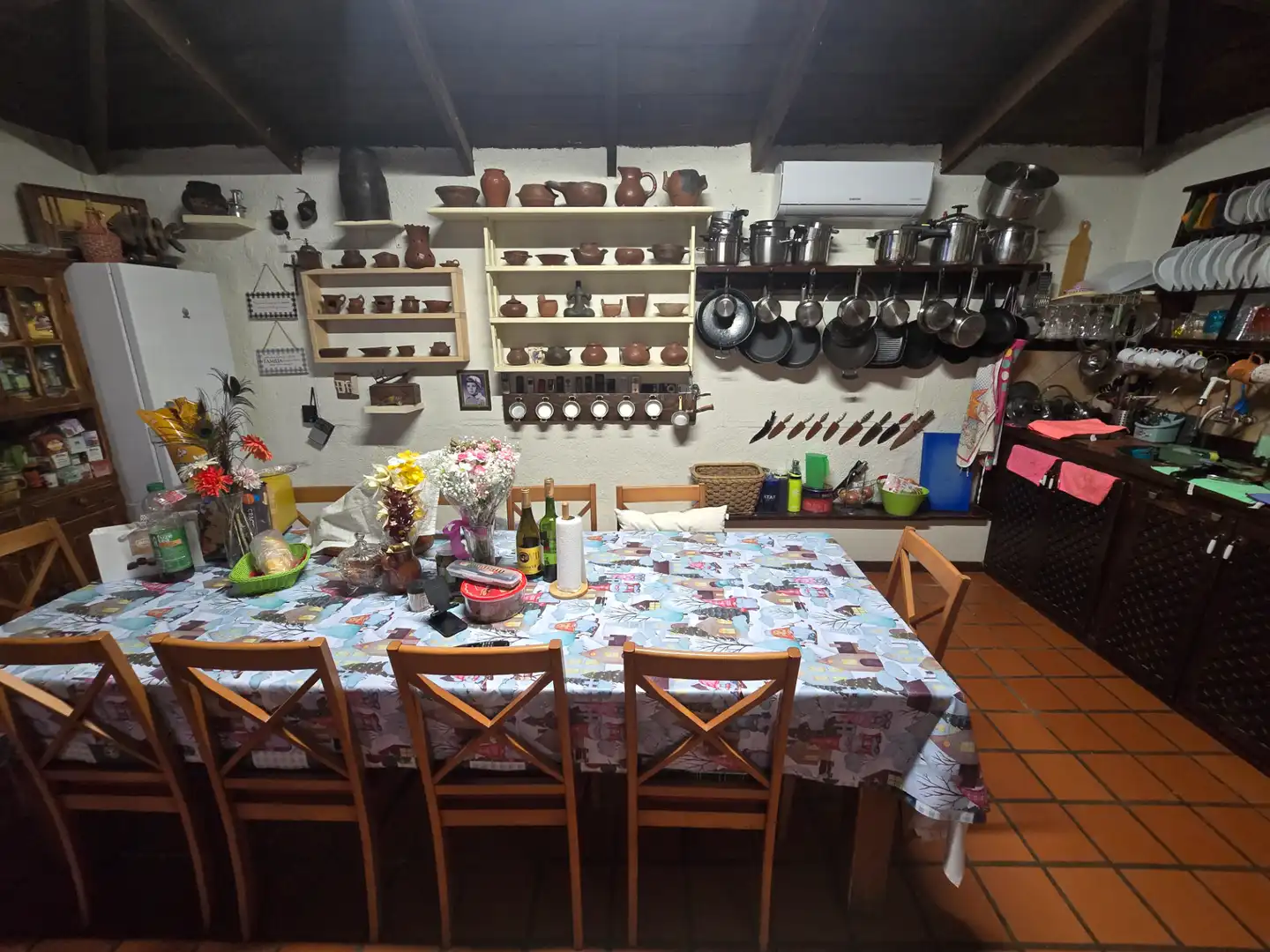 Cuina de Casa o xalet en venda en Arona amb Aire condicionat, Jardí privat i Parquet