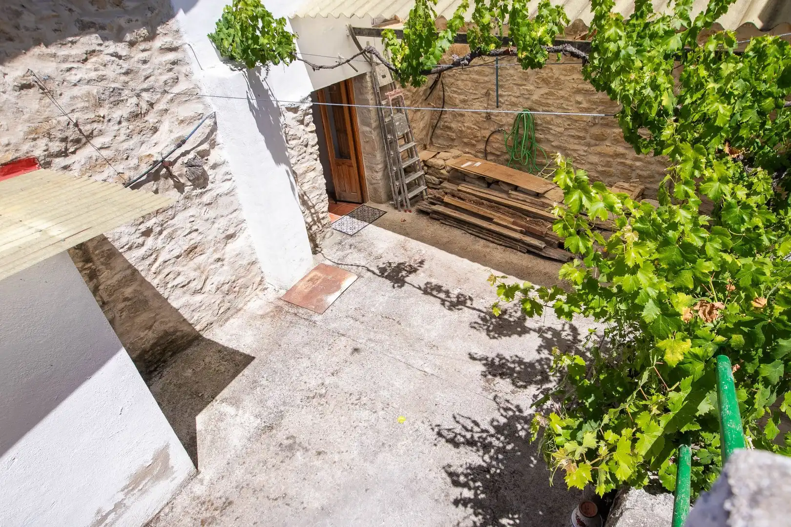 Terraza de Finca rústica en venta en Guirguillano con Calefacción, Terraza y Trastero