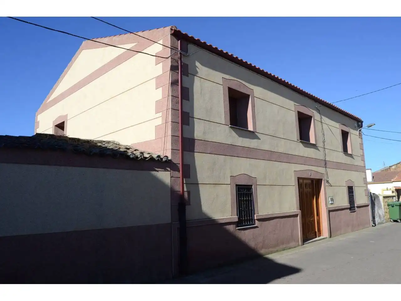 Vista exterior de Casa o chalet en venta en Gallegos de Argañán con Calefacción, Jardín privado y Terraza
