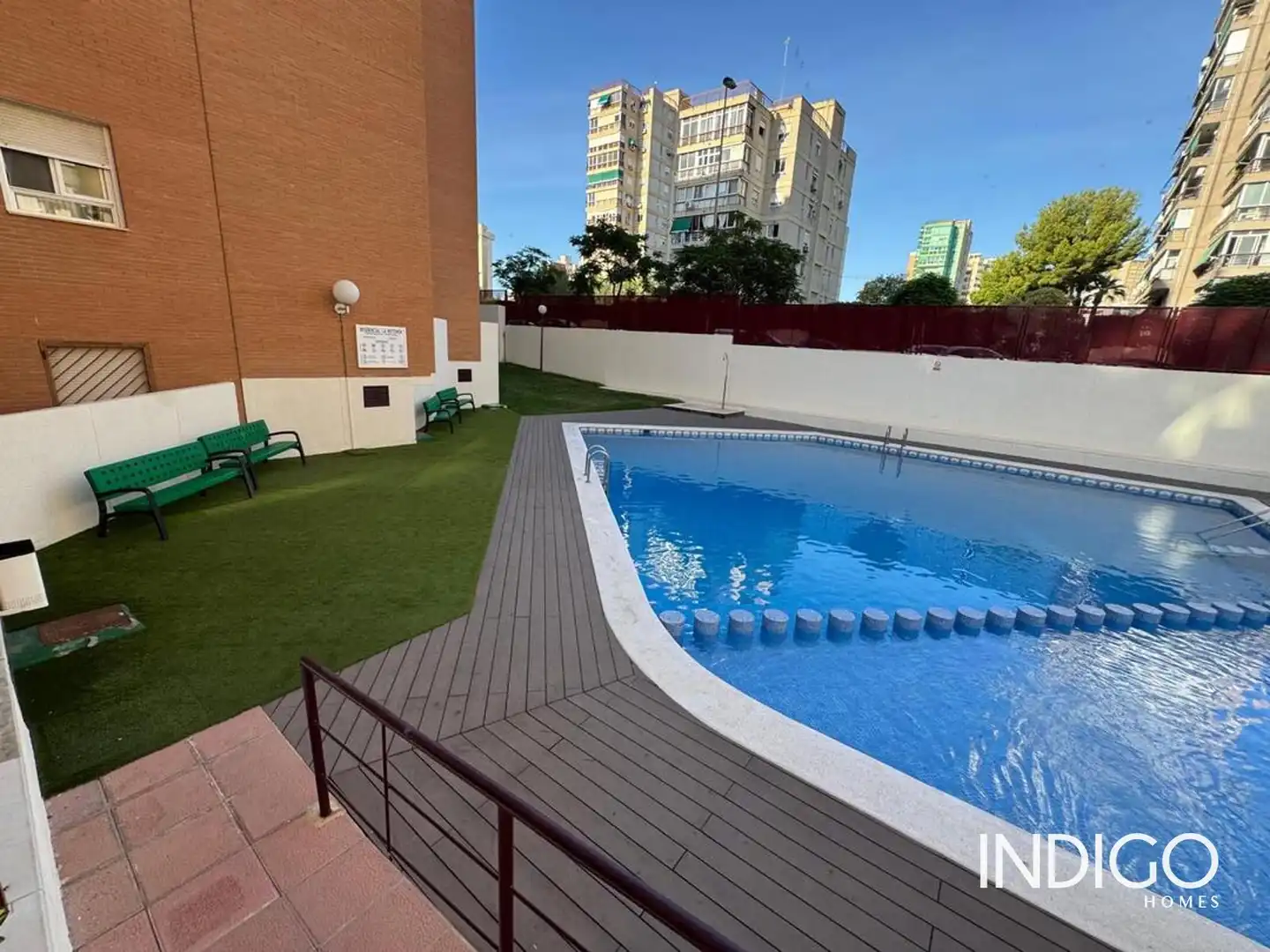 Piscina de Piso en venta en Alicante / Alacant con Aire acondicionado, Calefacción y Piscina