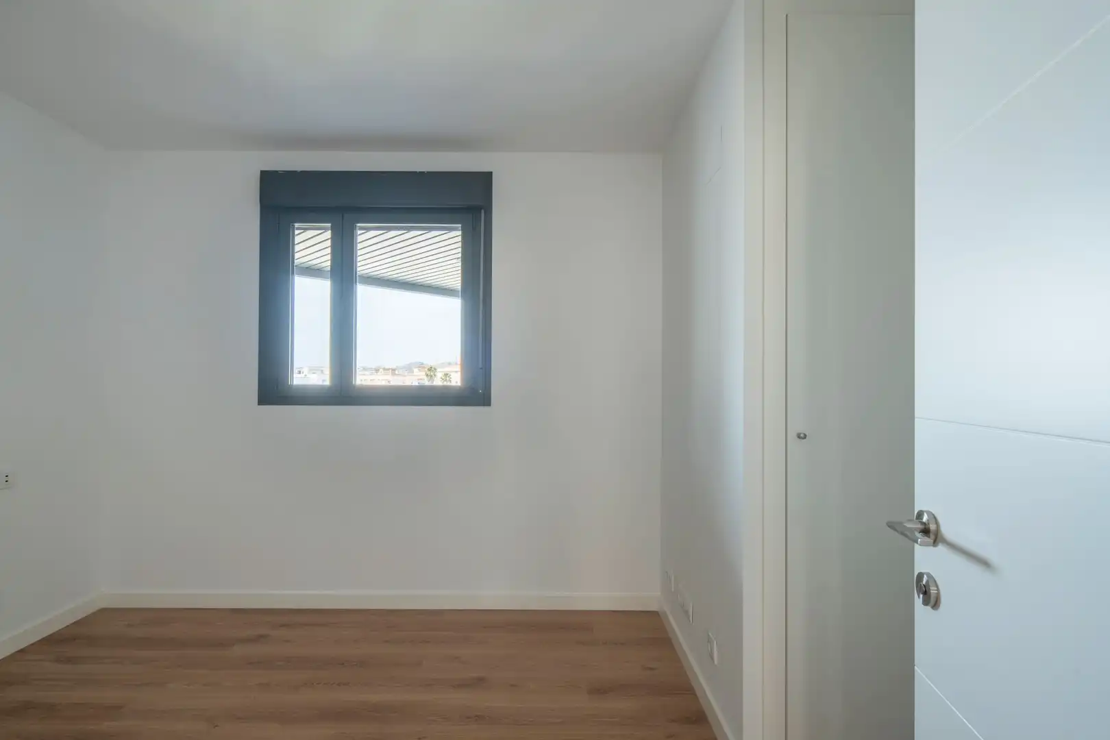 Bedroom of Flat for sale in Málaga  with Parquet flooring, Terrace and Storage room